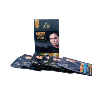 Ojya Herbal Heena Hair Color – Black Powder 60gm